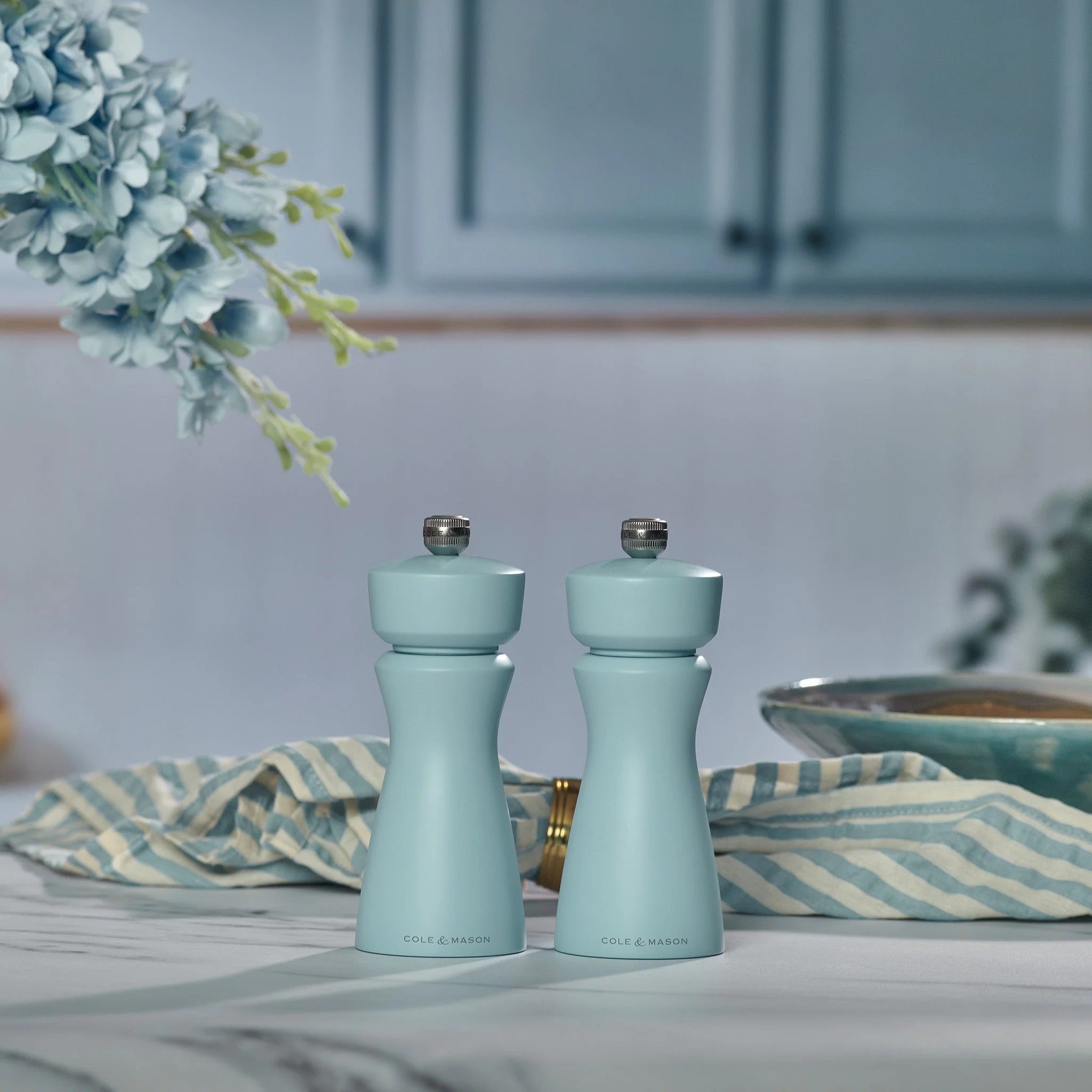 Kenton Salt & Pepper Mill - Blue Salt