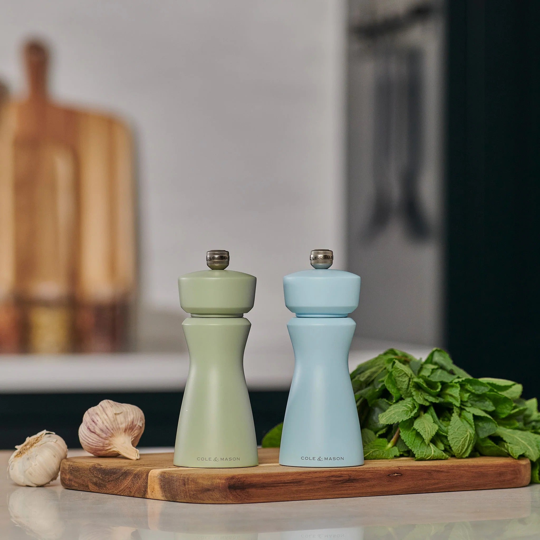 Kenton Salt & Pepper Mill - Blue Salt