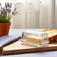 Glass Butter Dish