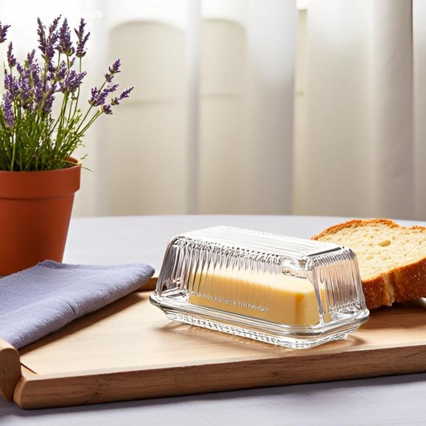 Glass Butter Dish
