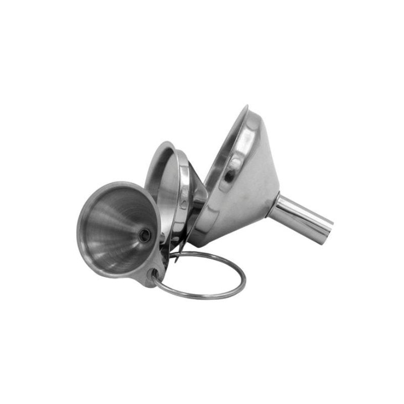 Stainless Steel Funnel Set - 3 Pieces