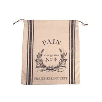 Reusable Cotton Bread Bag "Le Pain" - Large