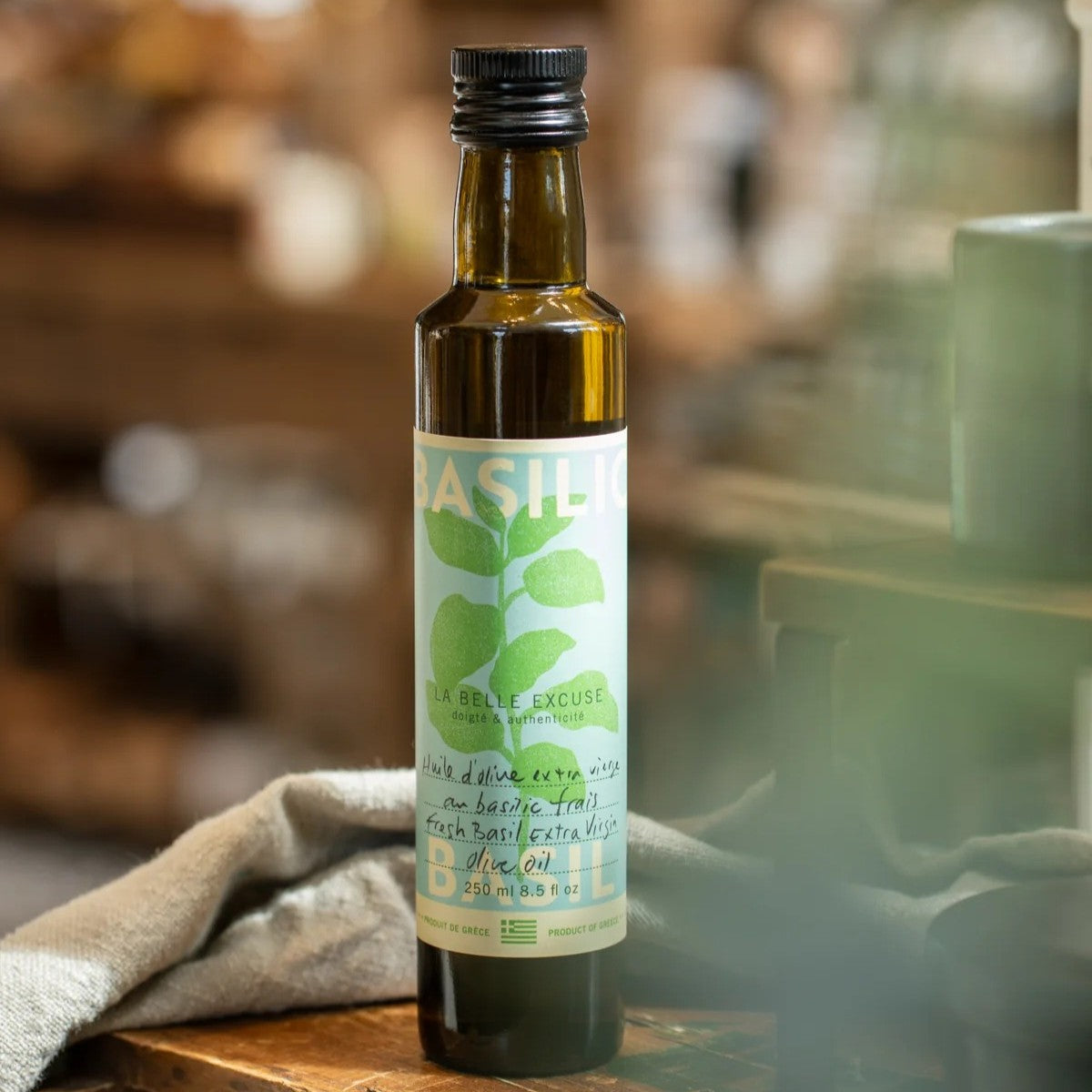 Fresh Basil Extra Virgin Olive Oil 250ml