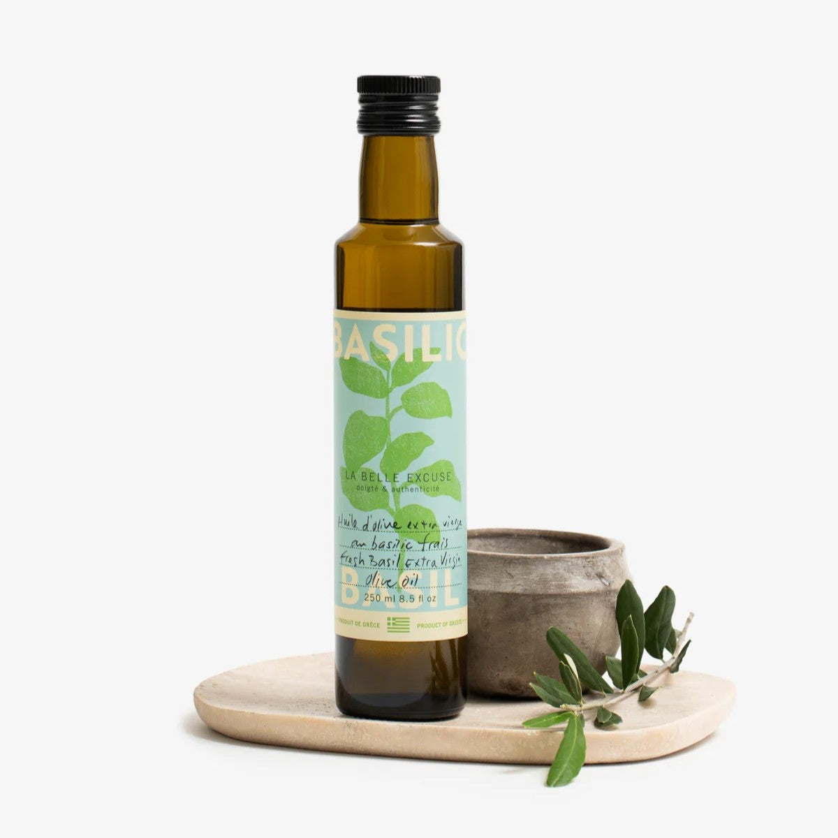 Fresh Basil Extra Virgin Olive Oil 250ml