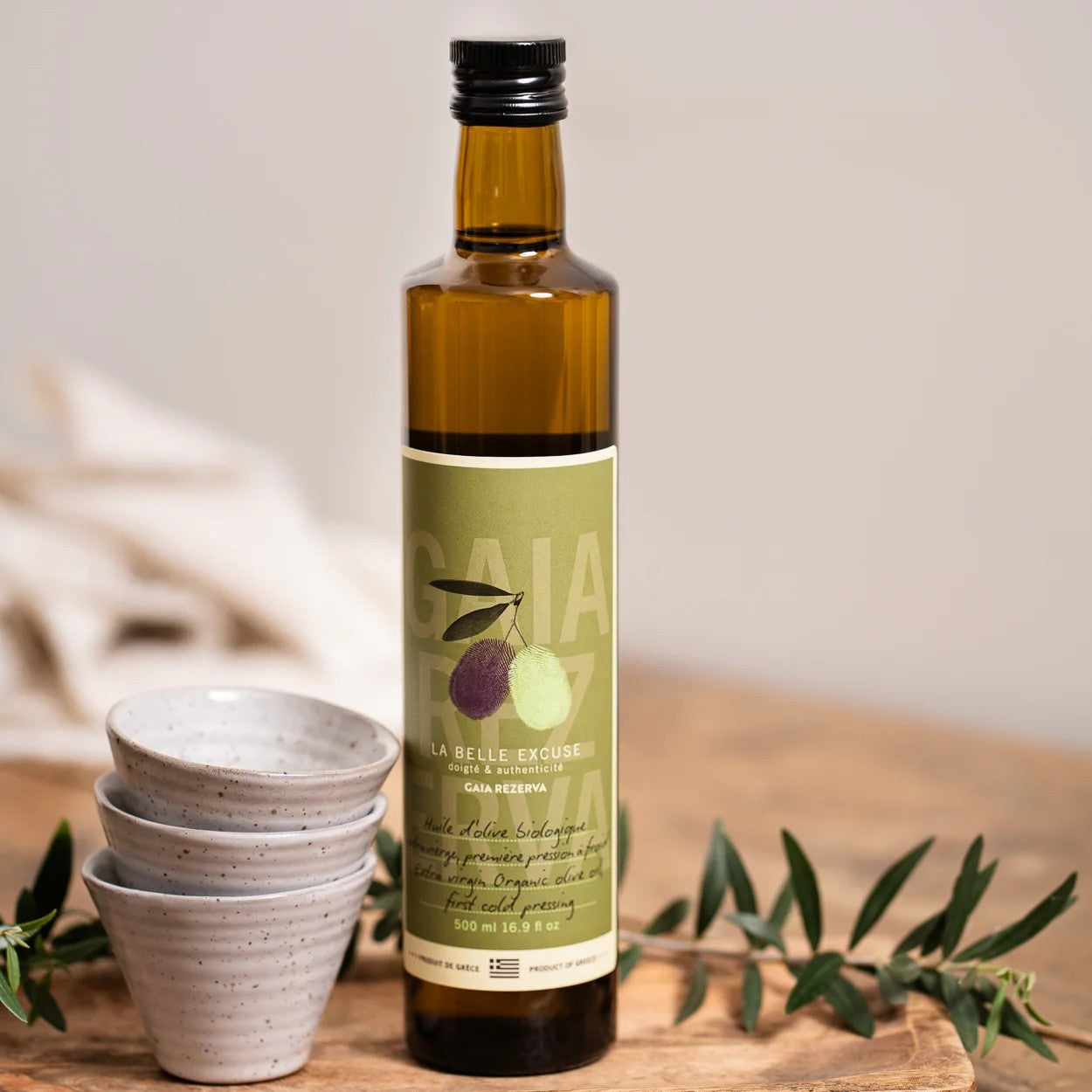Aceite de Oliva Ecológico Gaia Rezerva 500ml