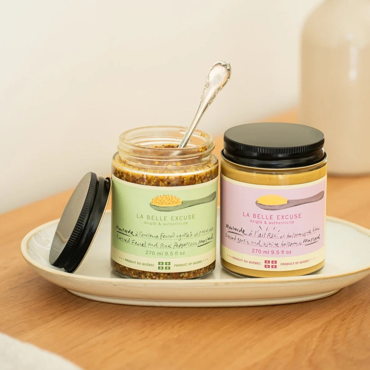 Roasted Fennel and Pink Peppercorn Old-Fashioned Mustard 270ml