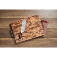 Maple End-Grain Butcher Block with Handle 13x18x1.25 inch