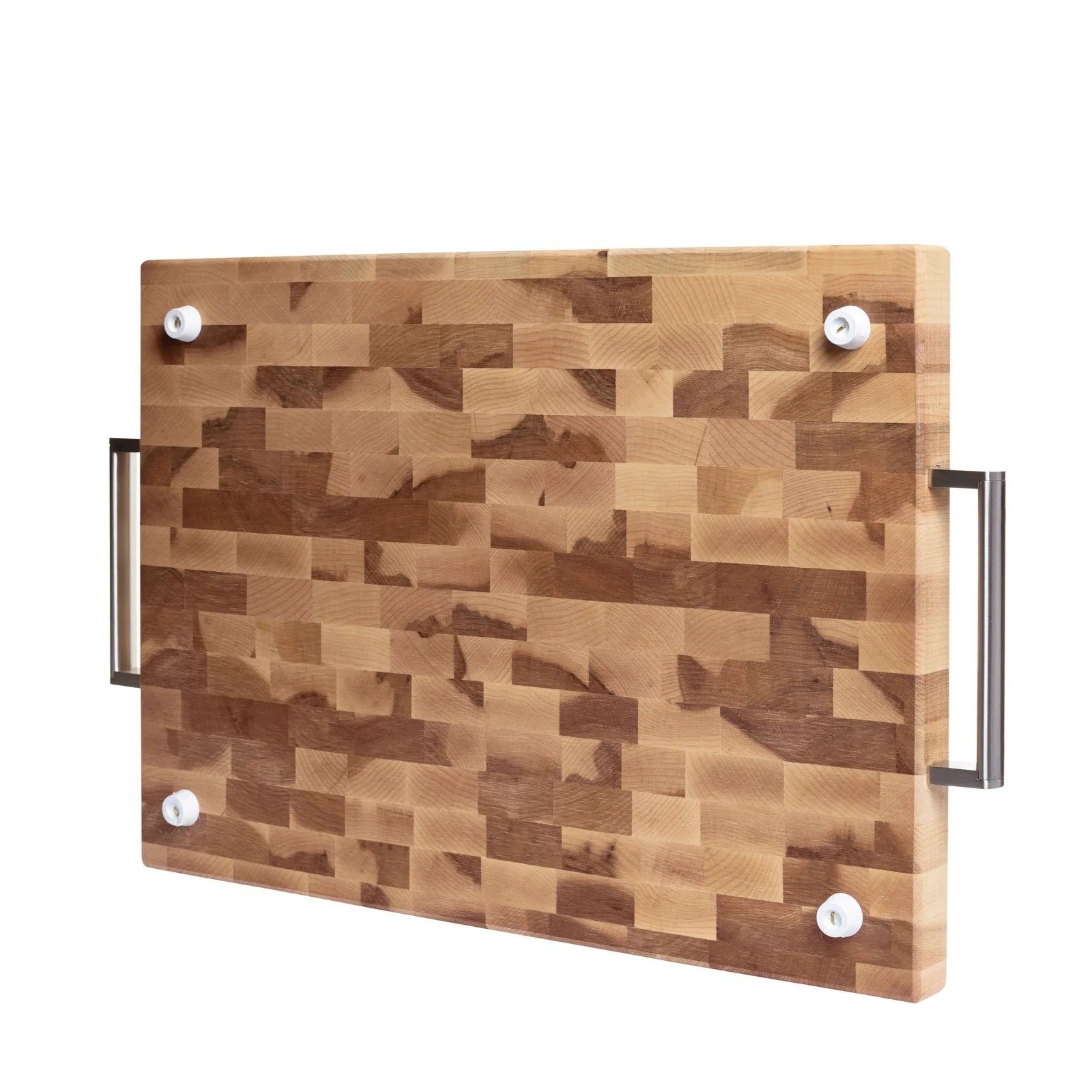 Maple End-Grain Butcher Block with Handle 13x18x1.25 inch