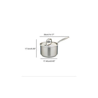 Meyer Accolade Stainless Steel 2L Saucepan with cover
