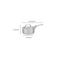 Cacerola ProClad de 1,6 L de acero inoxidable con núcleo de aluminio de 5 capas