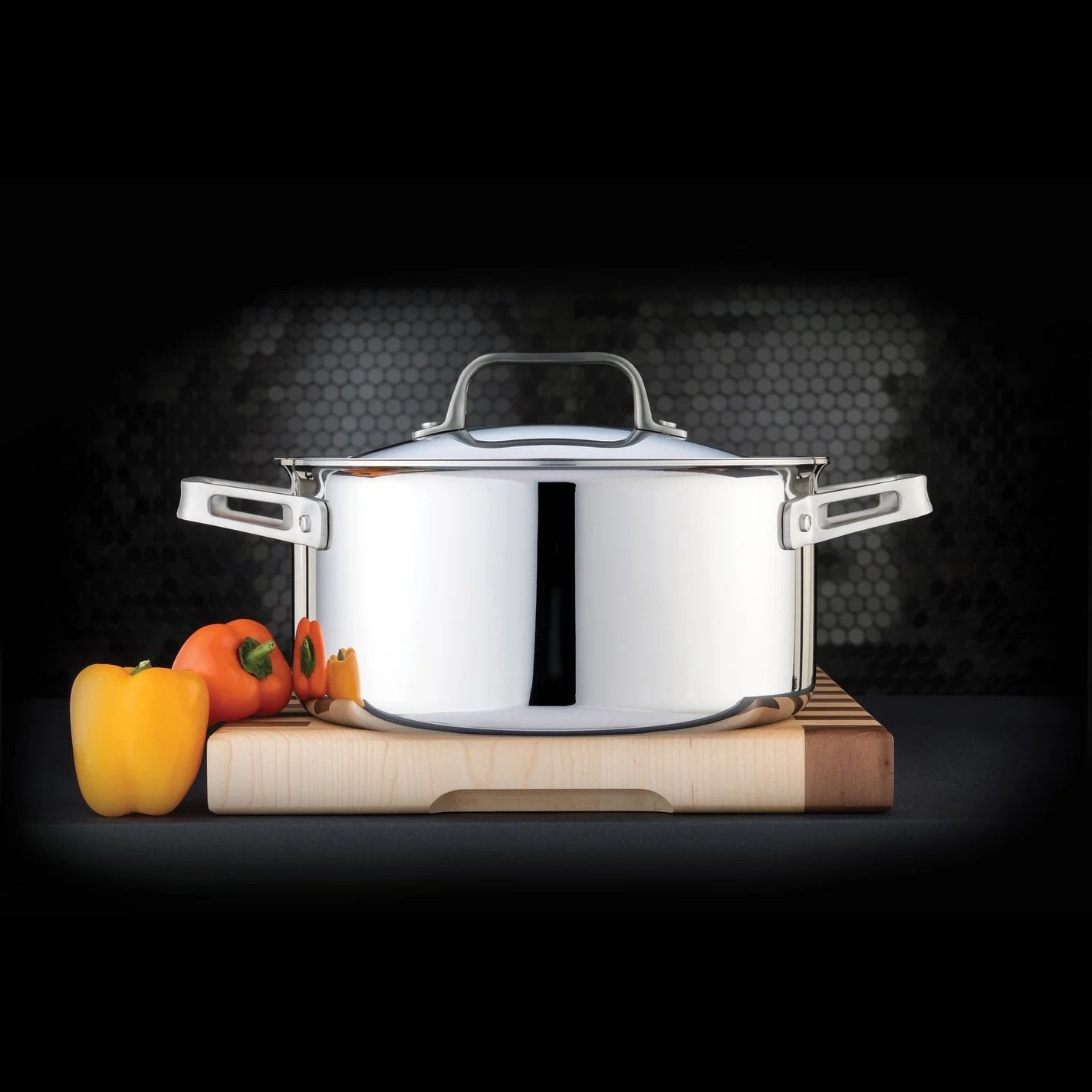 ProClad 5-Ply Stainless Steel 5.1L Dutch Oven with Cover