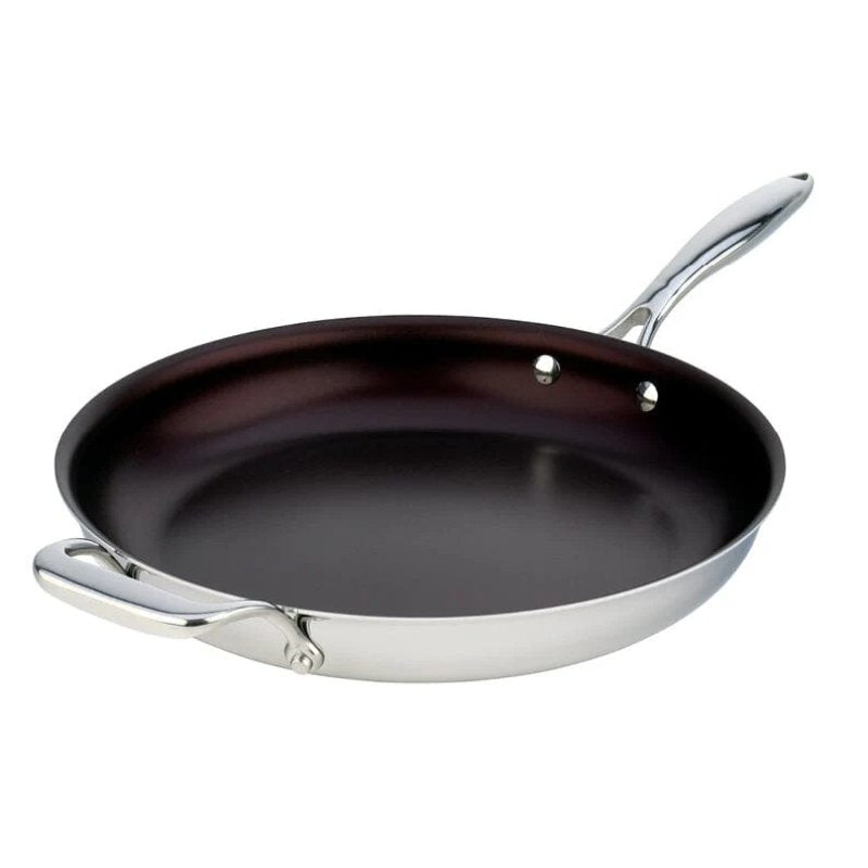 SuperSteel Stainless Steel 32cm / 12.5" Non Stick Fry Pan Skillet