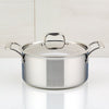 SuperSteel Tri-Ply Clad Stainless Steel 9L Dutch Oven with cover