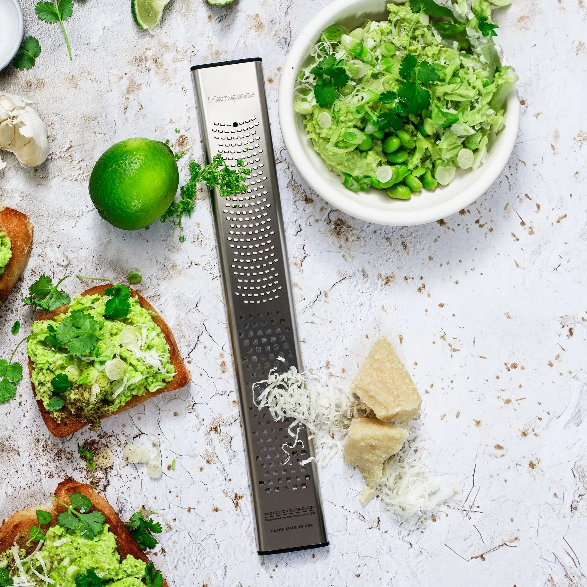 Zesteur double lame en acier inoxydable