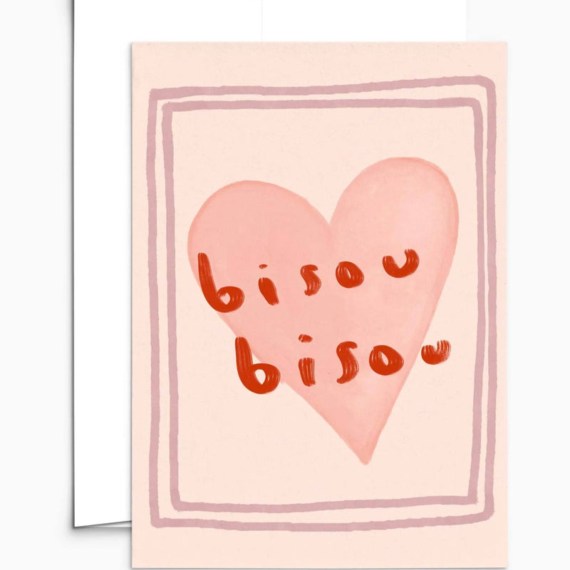 Bisou Bisou Greeting Card