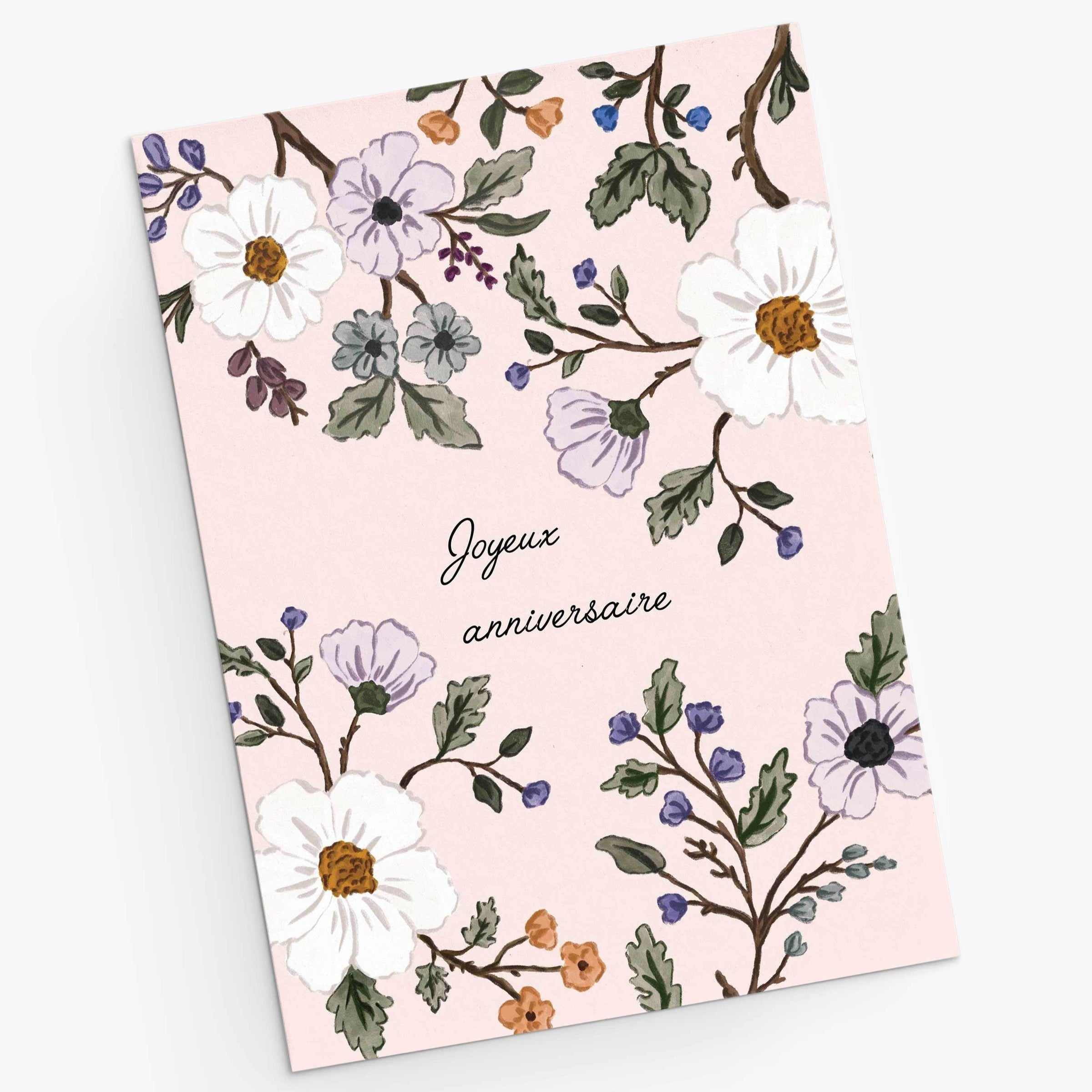 Botanical Birthday Greeting Card
