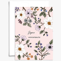 Botanical Birthday Greeting Card