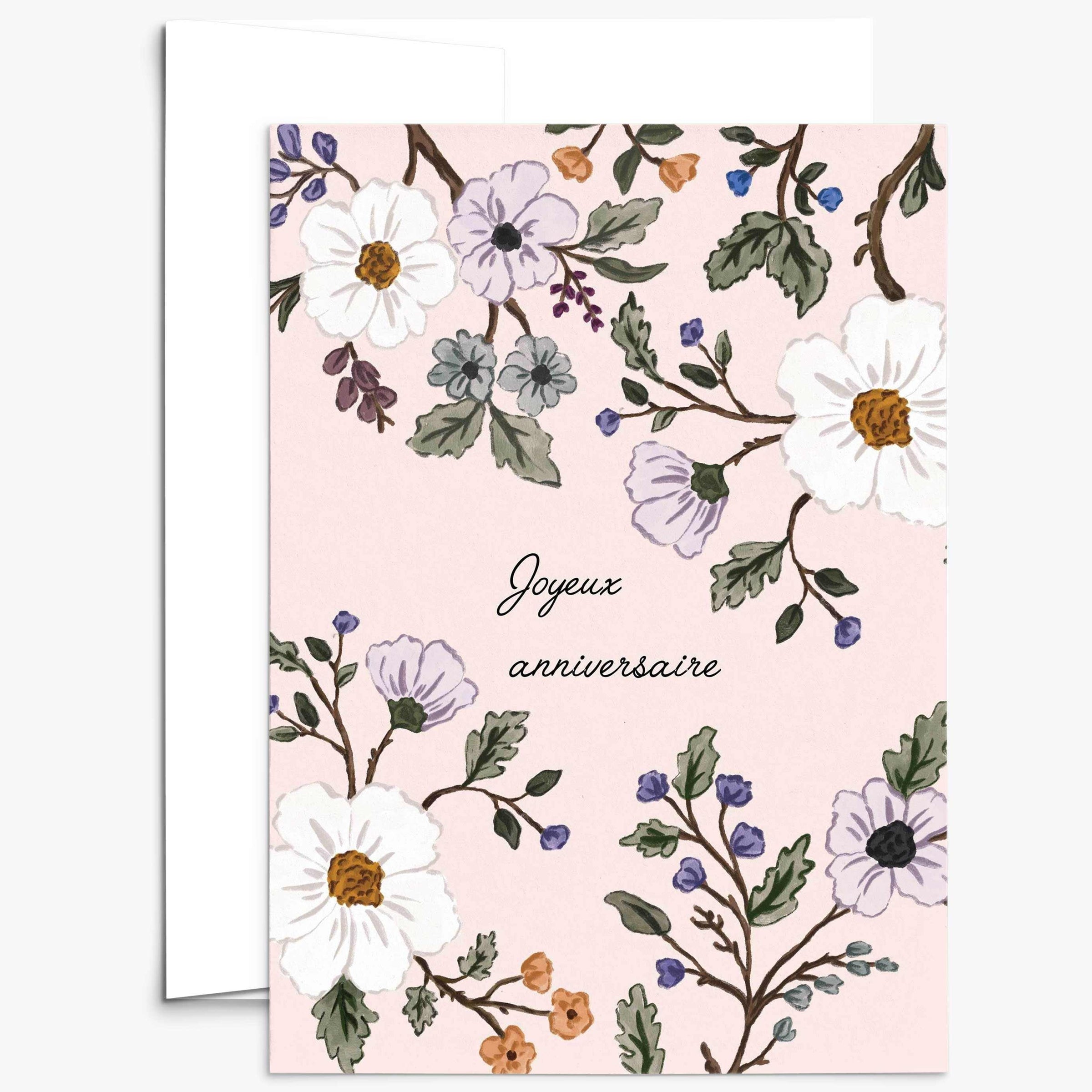 Botanical Birthday Greeting Card
