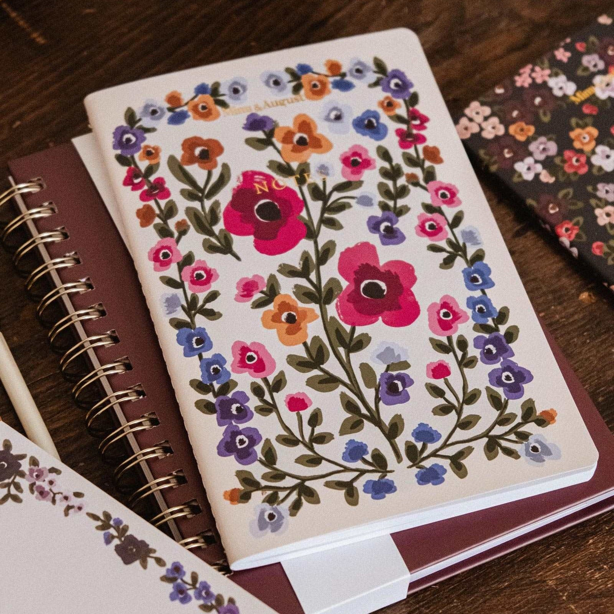 Bouquet Lined Notebook 5.5 x 8.5 in
