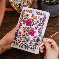 Bouquet Lined Notebook 5.5 x 8.5 in