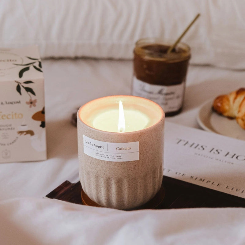 Vela Reutilizable - Cafecito 11oz