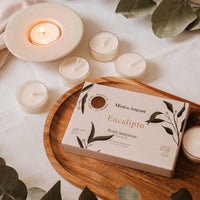 Eucalipto Tealight Candle Set