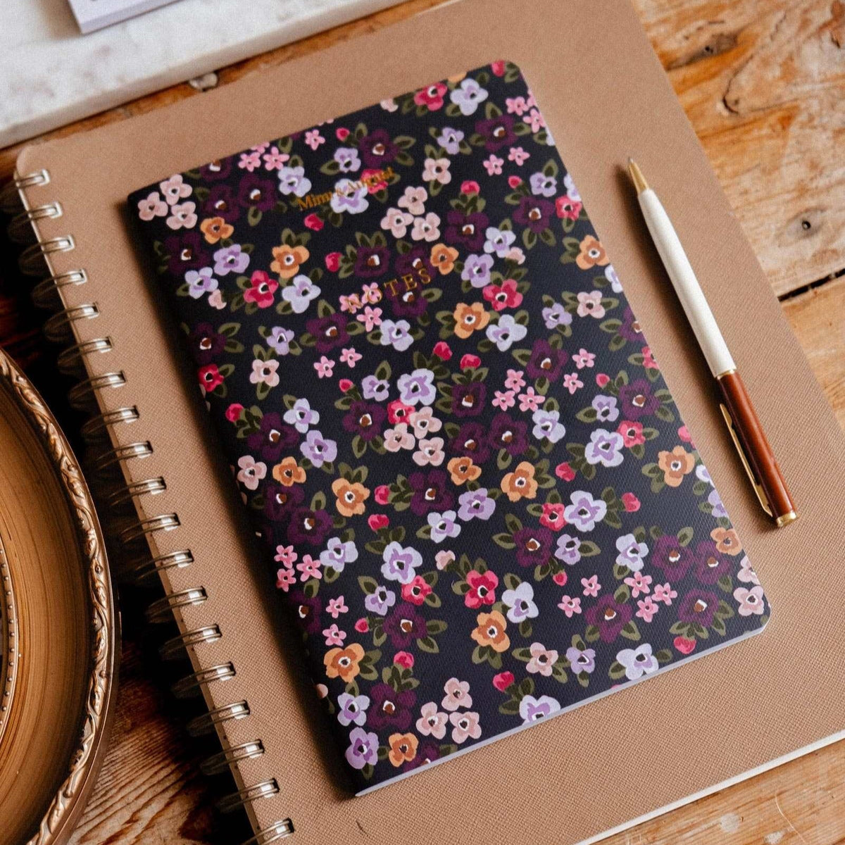 Fields of Flower Lined Notebook 5.5 x 8.5 in