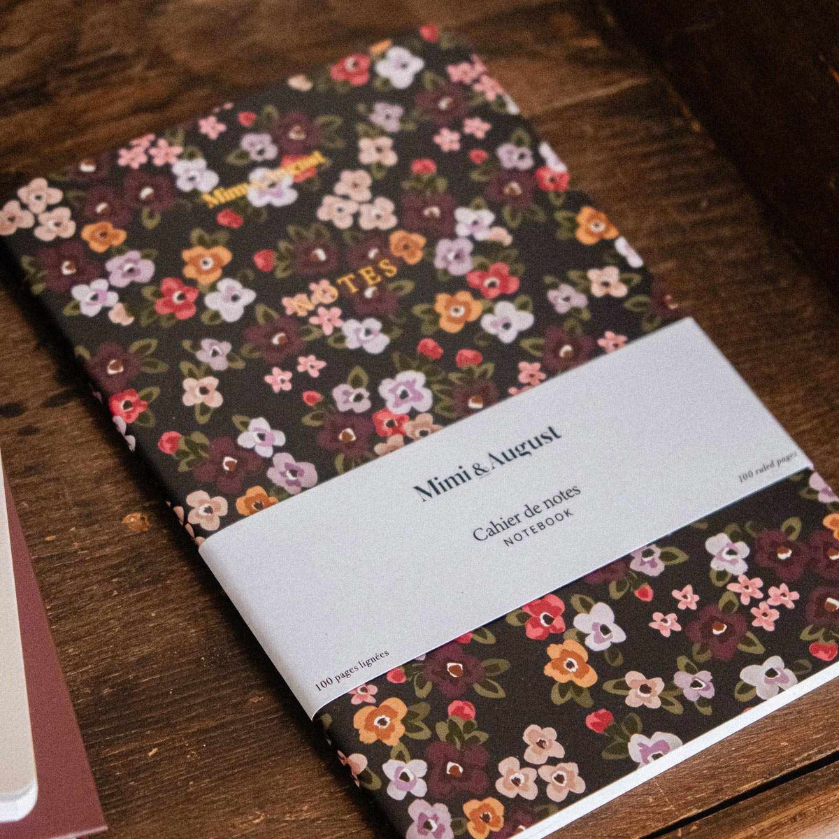 Fields of Flower Lined Notebook 5.5 x 8.5 in