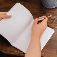 Fields of Flower Lined Notebook 5.5 x 8.5 in
