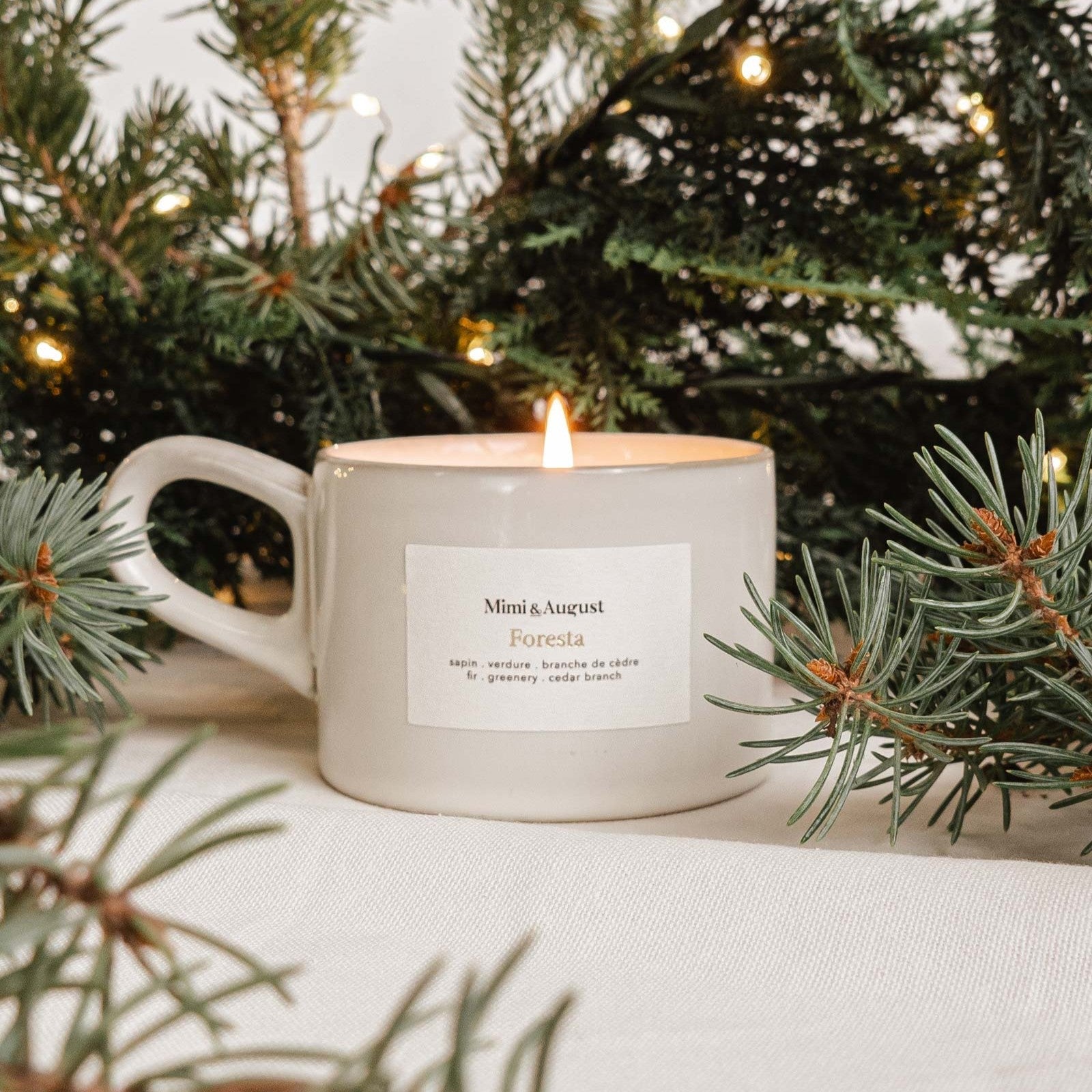 Bougie réutilisable - Foresta 5.5oz