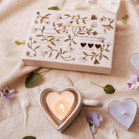 Heart & Glow Tealight Holder
