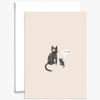 Maternal Love Greeting Card 5x7in