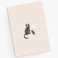 Maternal Love Greeting Card 5x7in