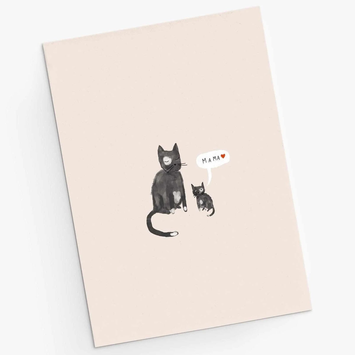 Maternal Love Greeting Card 5x7in