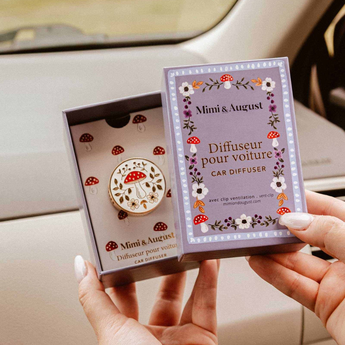 Mushroom Car Diffuser