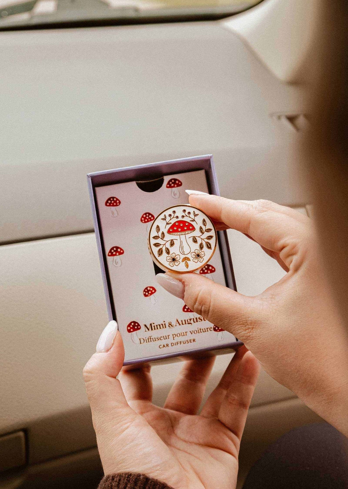 Mushroom Car Diffuser