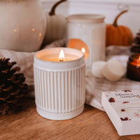 Vela reutilizable - Ámbar 8oz