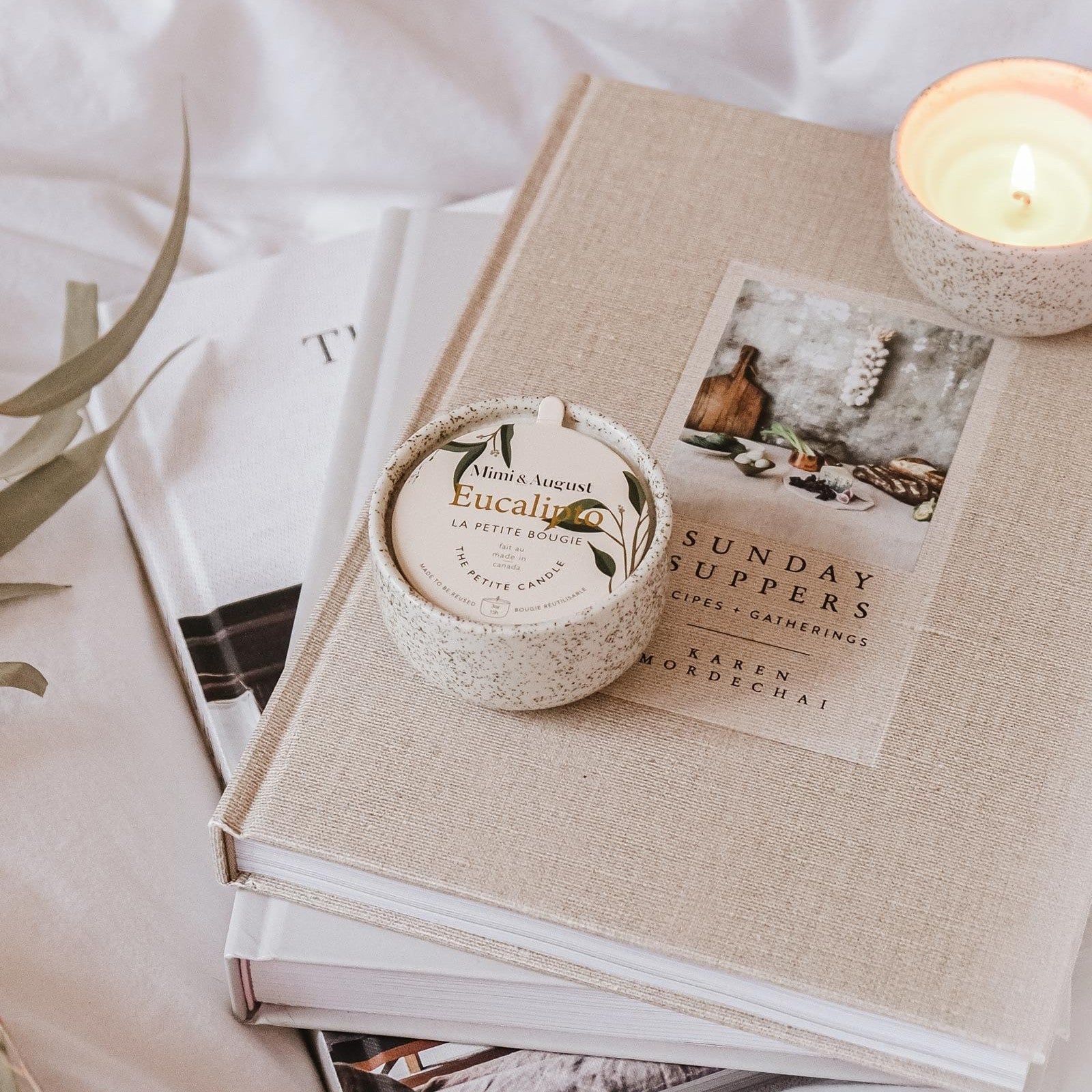 Bougie réutilisable - Eucalipto 3oz