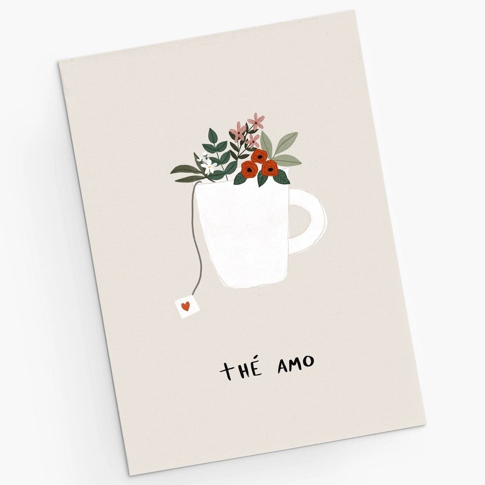 Thé Amo Greeting Card