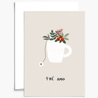 Thé Amo Greeting Card