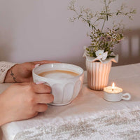 The Large Fluted Ceramic Mug