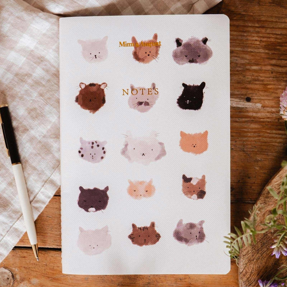 The Purrfect Notebook 8.25 x 5.5 in