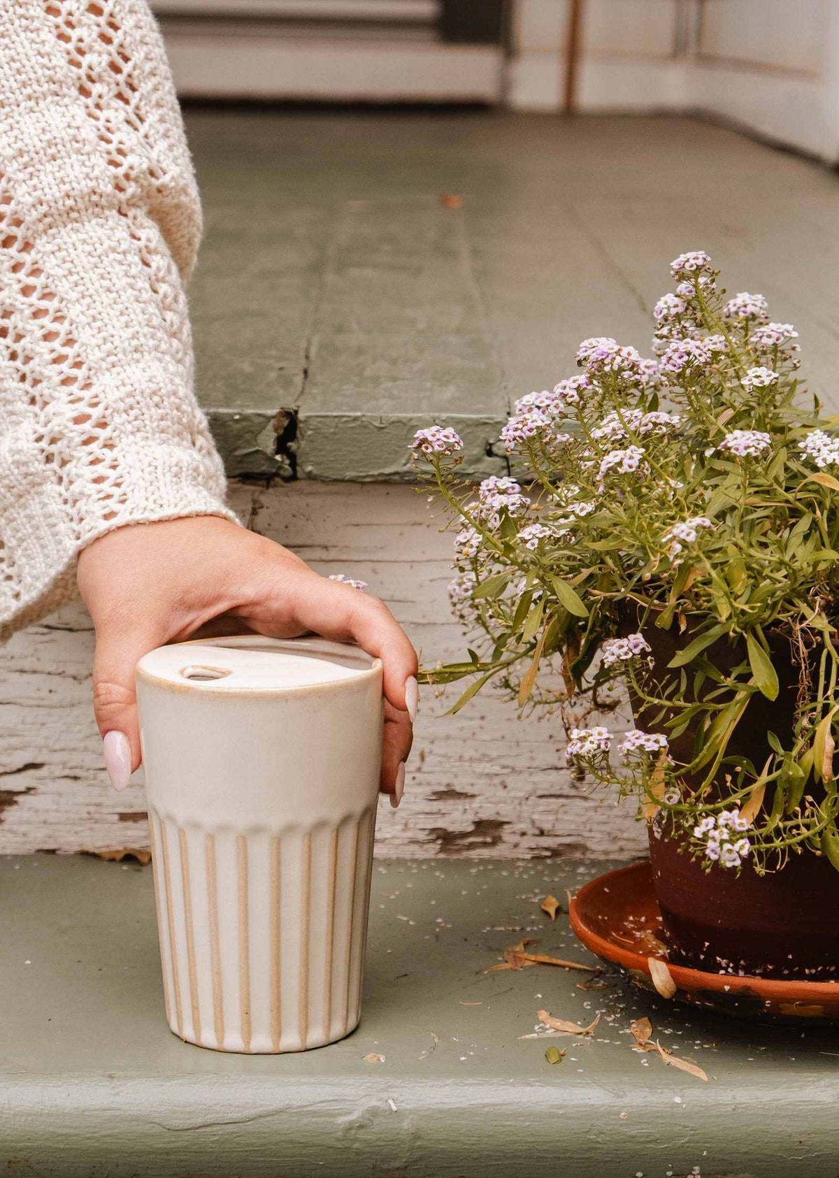 The Ribbed To-Go Cup