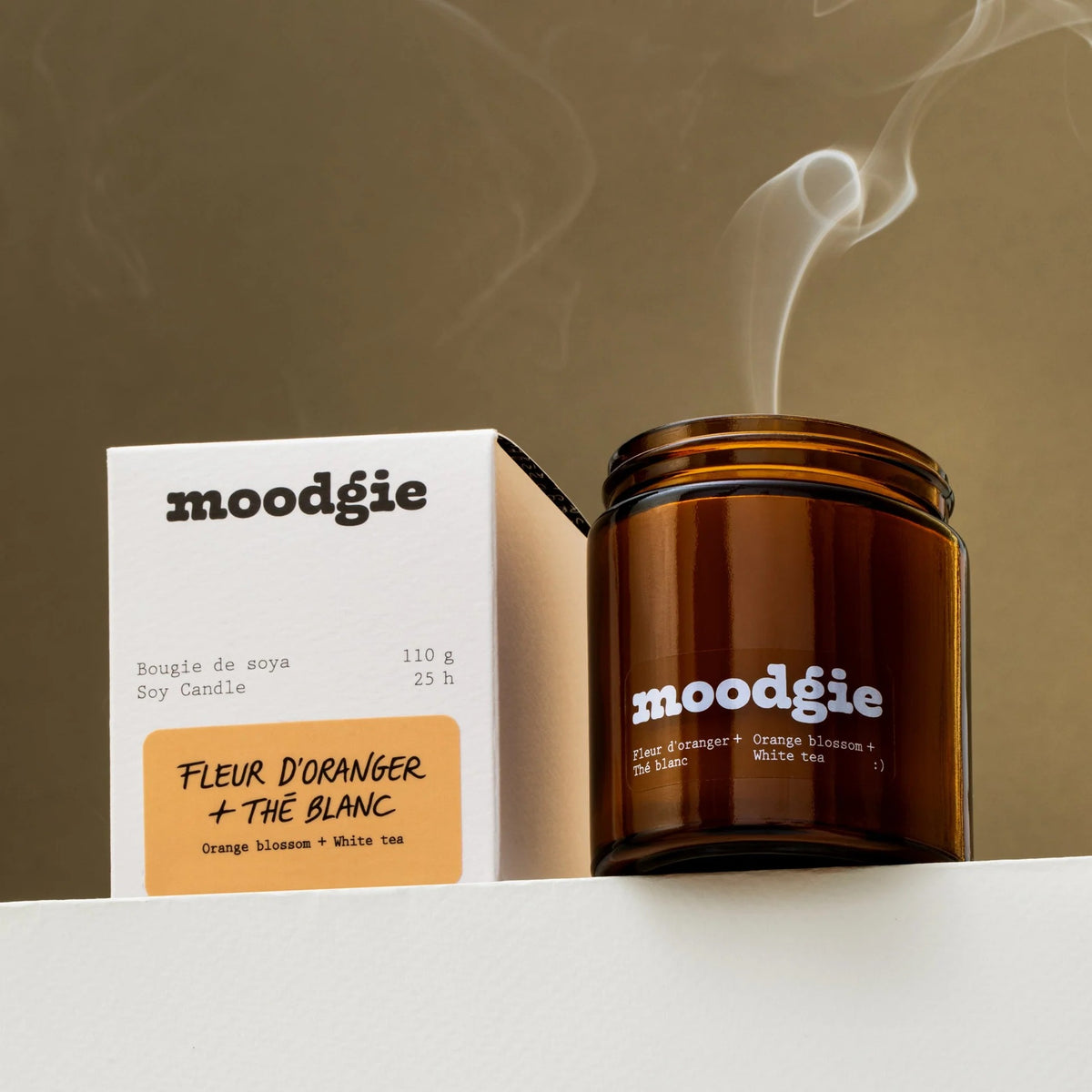 Soy Candle Candle - Orange Blossom + White Tea