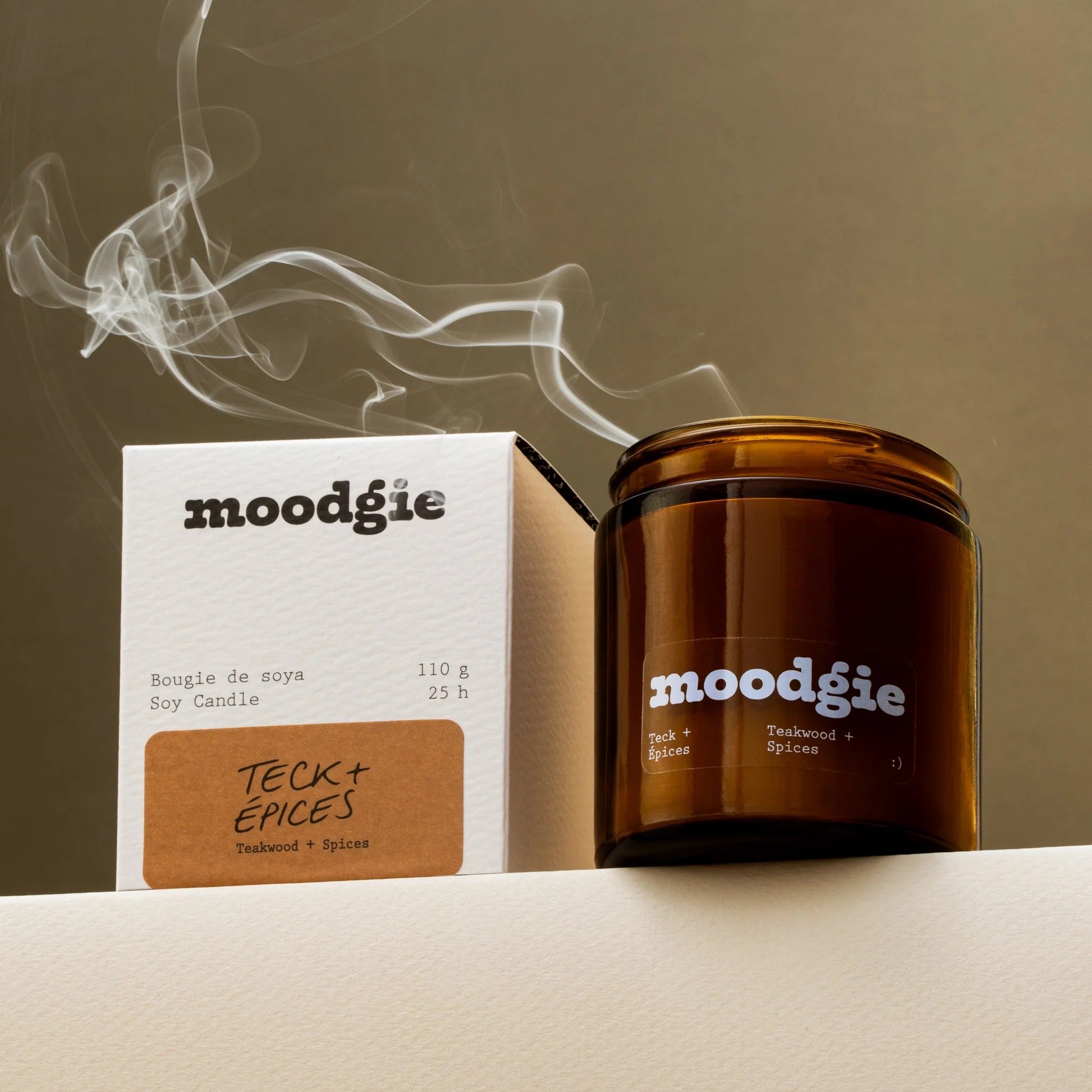 Soya Candle Teakwood + Spices 110g