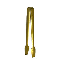 Small Gold Serving Tongs 5"