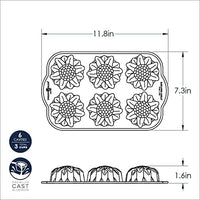 Sunflower Cakelet Pan