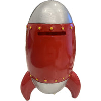 Cohete rojo del banco