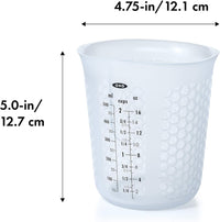 2 Cup Squeeze & Pour Silicone Measuring Cup