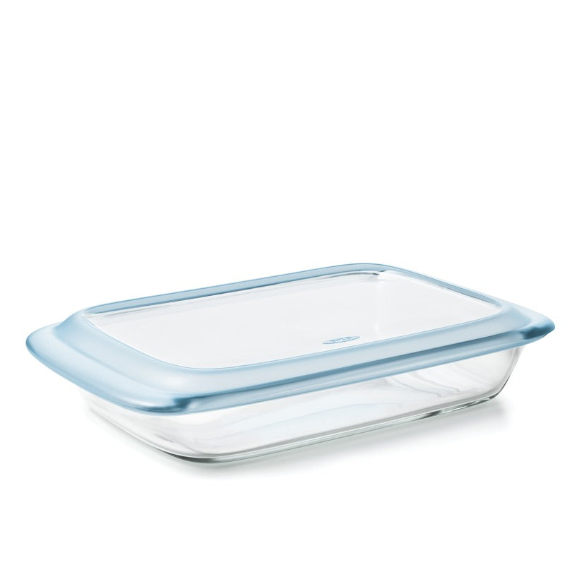 Recipiente de vidrio para hornear con tapa - 3.0 Qt